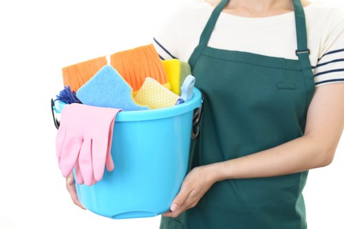 Secure Deep Cleaning Barnes payment area with protected checkout options