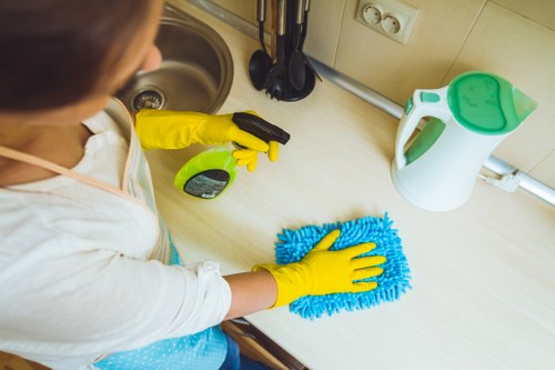 Image showing ethical cleaning operations and compliance checks for Deep Cleaning Barnes