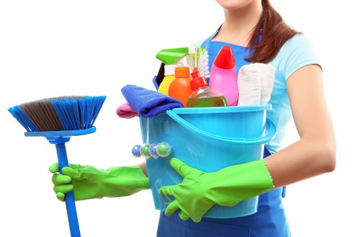 Professional deep cleaning service refreshing a Barnes property