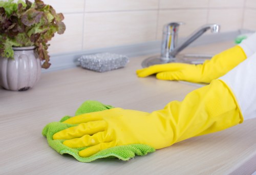 Local profile of Barnes alongside deep cleaning service information
