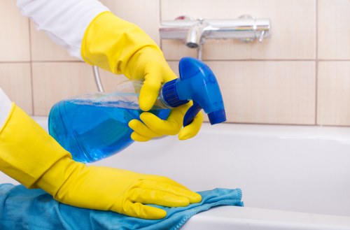 Carpet cleaning service for a Barnes home interior