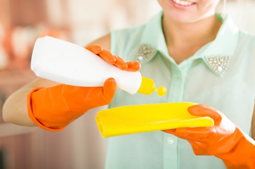 Final post-construction clean in a Barnes residential or commercial space