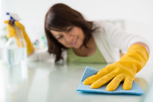 Deep cleaning support for a Barnes apartment