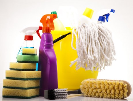 Deep cleaning service for a Barnes property kitchen and bathroom